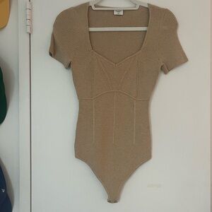 NWT Abercrombie & Fitch Ribbed Bodysuit